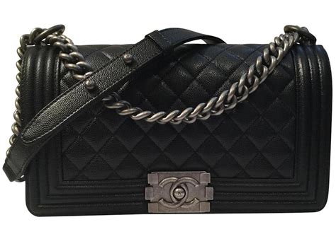 chanel boy bag caviar skin|Chanel Small Caviar Boy Bag .